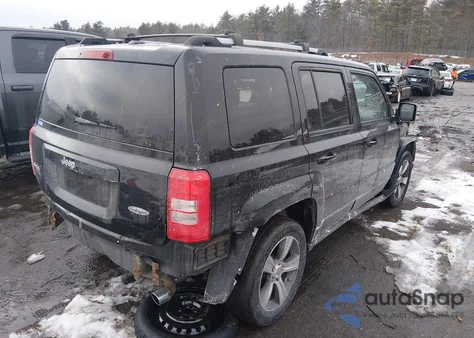 2016 Jeep Patriot High Altitude Edition z USA, uszkodzony, nr VIN 1C4NJRFB5GD545372